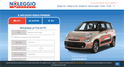 Desktop Screenshot of noleggiotrapani.com