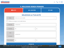 Tablet Screenshot of noleggiotrapani.com